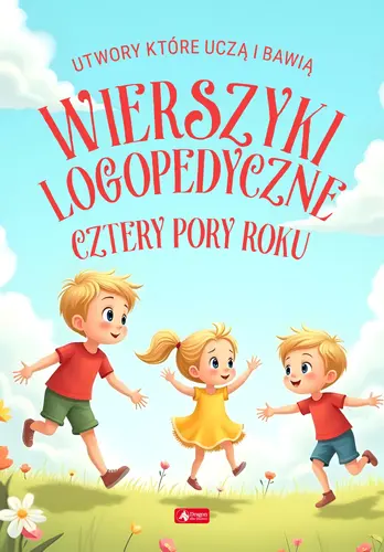 Okładka: Wierszyki logopedyczne. Cztery pory roku