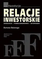 Okładka: Relacje inwestorskie.