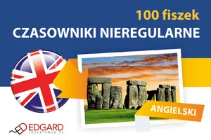 Okładka: Angielski 100 Fiszek Czasowniki Nieregularne