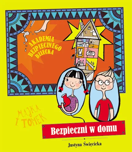 Okładka: Bezpieczni w domu