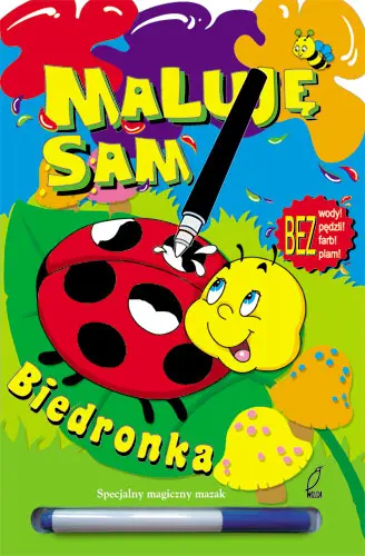 Okładka: Maluję sam. Biedronka