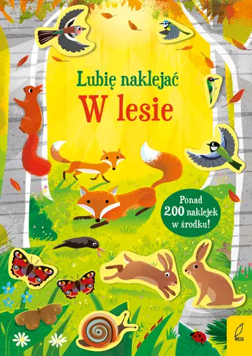Okładka: Lubię naklejać. W lesie