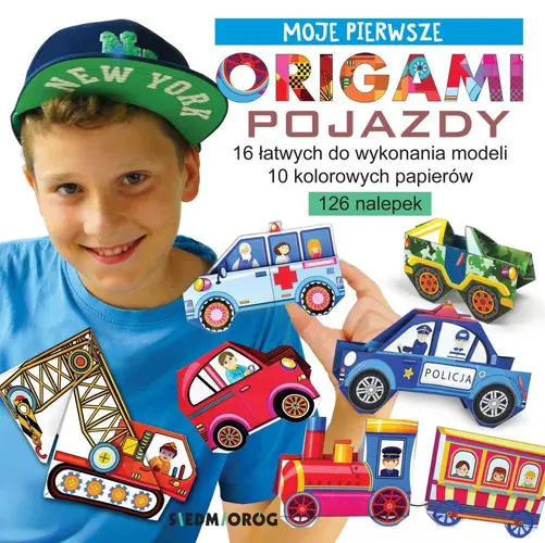 Okładka: Moje pierwsze origami. Pojazdy