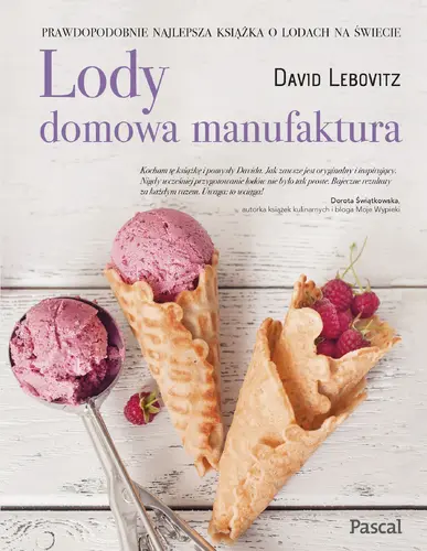 Okładka: Lody. Domowa manufaktura