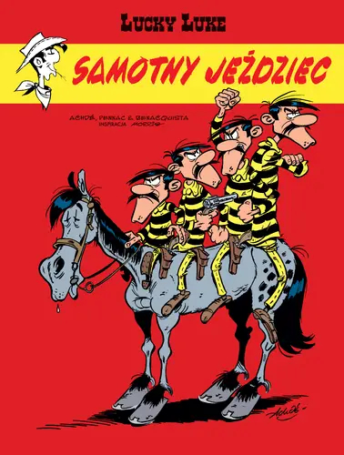 Okładka: Lucky Luke. Samotny jeździec