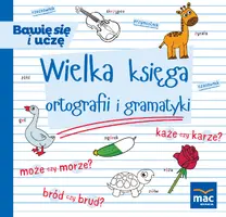 Okładka: Wielka księga ortografii i gramatyki