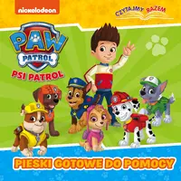 Okładka: Psi Patrol. Czytajmy razem. Pieski gotowe do pomocy.