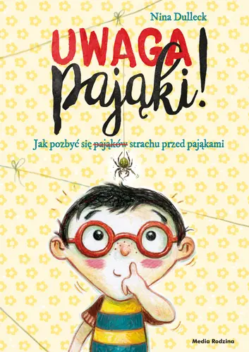 Okładka: Uwaga, pająki!