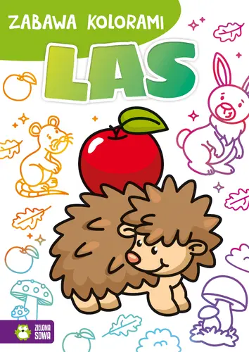 Okładka: Zabawa kolorami. Las
