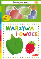 Okładka: Warzywa i owoce. Akademia Mądrego Dziecka. Poznajemy świat