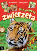 Okładka: Niezwykłe zwierzęta. Minialbum z naklejkami
