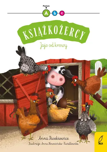 Okładka: Książkożercy. Jajo od krowy