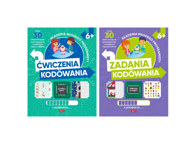 Okładka: AKADEMIA Programisty (2 tytuły)