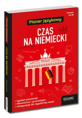 Okładka: Planer językowy. Czas na niemiecki Wyd. 3 (oprawa miękka)