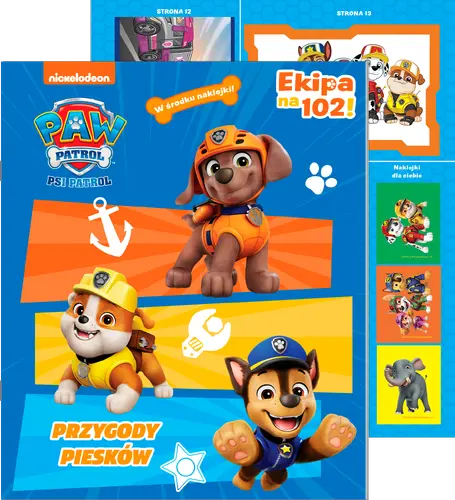 Okładka: Psi Patrol. Ekipa na 102!