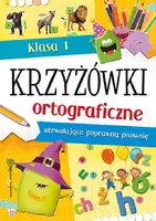 Okładka: Krzyżówki ortograficzne dla klasy 1
