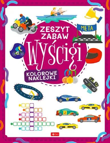 Okładka: Wyścigi. Zeszyt zabaw