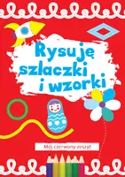 Okładka: Rysuję szlaczki i wzorki (czerwony)