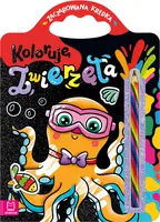 Okładka: Koloruję zwierzęta. Zaczarowana kredka