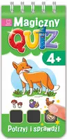 Okładka: Magiczny quiz. Potrzyj i sprawdź od 4 lat cz. 1