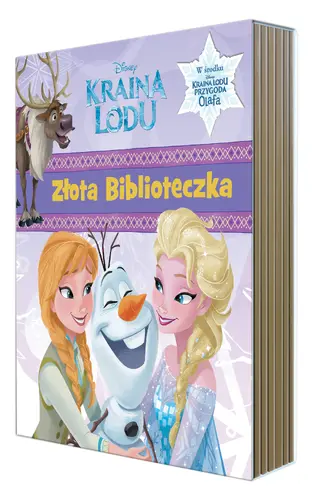 Okładka: Złota biblioteczka. Kraina Lodu