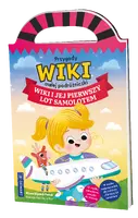 Okładka: Przygody Wiki, małej podróżniczki. Wiki i jej pierwszy lot samolotem