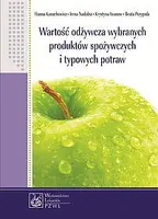 Okładka: Wartość odżywcza wybranych produktów spożywczych i typowych potraw