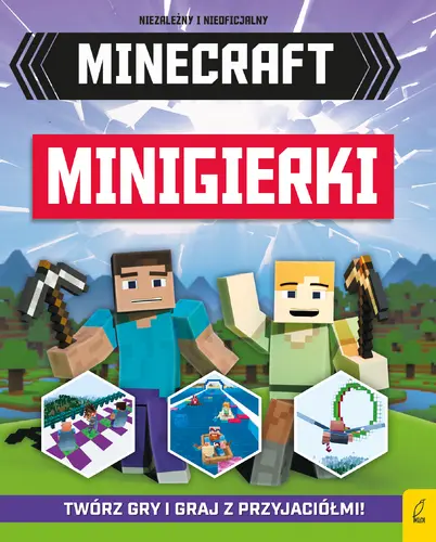 Okładka: Minecraft. Mistrz Budownictwa. Minigierki