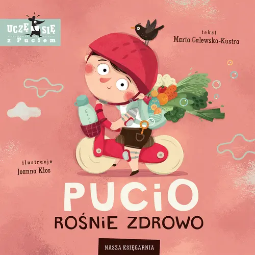 Okładka: Pucio rośnie zdrowo