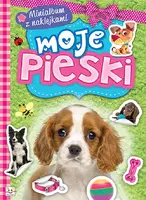 Okładka: Minialbum z naklejkami. Moje pieski