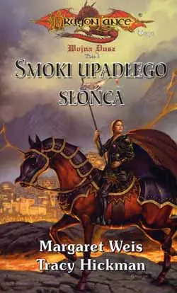 Okładka: Dragonlance: Wojna Dusz #1 - Smoki Upadłego Słońca