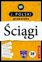 Okładka: Język polski. Gramatyka. Ściągi edukacyjne