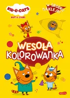 Okładka: Kot-o-ciaki. Wesoła kolorowanka