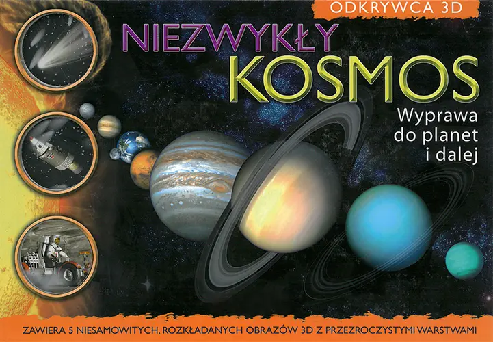 Okładka: Odkrywca 3D. Niezwykły kosmos