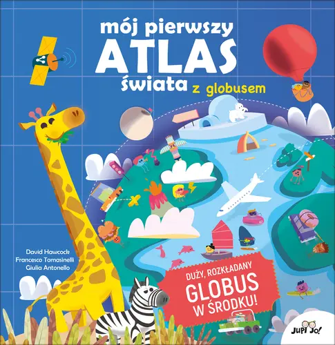 Okładka: Mój pierwszy atlas świata z globusem
