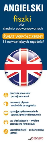 Okładka: Angielski fiszki Świat współczesny B1-B2