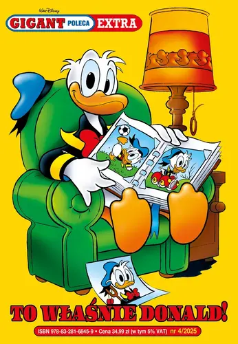 Okładka: Gigant Poleca Extra. To właśnie Donald! Tom 4/2025