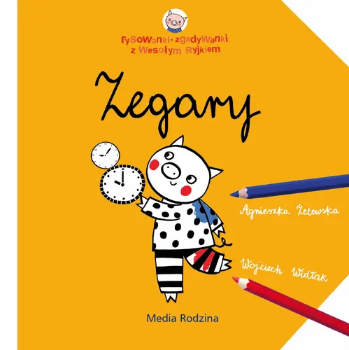 Okładka: Wesoły Ryjek. Zegary