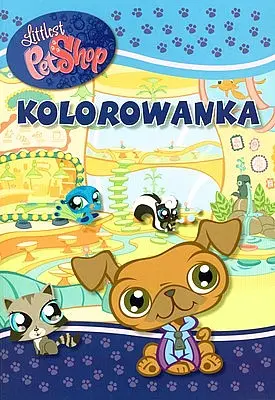 Okładka: Kolorowanka - niebieska