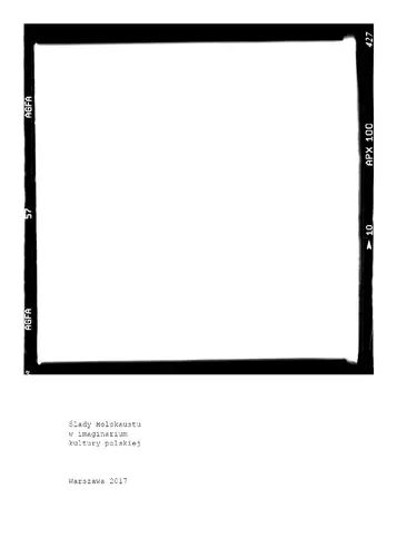 Okładka: Ślady Holocaustu w imaginarium kultury polskiej