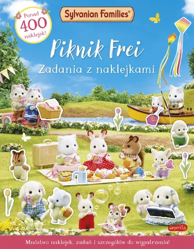 Okładka: Sylvanian Families. Piknik Frei. Zadania z naklejkami