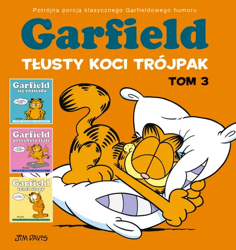 Okładka: Garfield. Tłusty koci trójpak. Tom 3