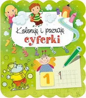 Okładka: Koloruję i poznaję cyferki