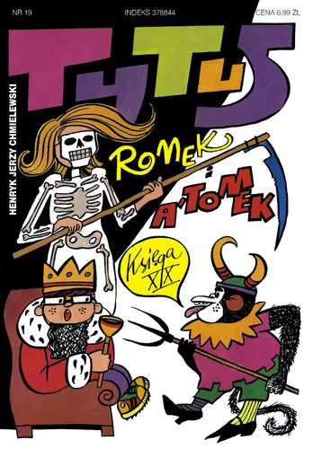 Okładka: Tytus, Romek i A'Tomek - Księga XIX.