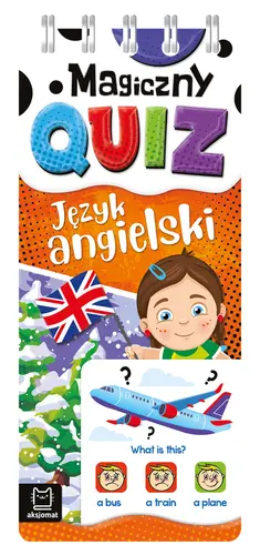 Okładka: Magiczny quiz. Język angielski. Spirala