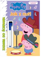 Okładka: Peppa Pig. Zadania do ścierania. Jak z nut!