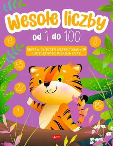 Okładka: Wesołe liczby od 1 do 100