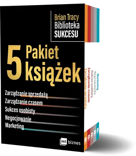 Okładka: Brian Tracy Biblioteka Sukcesu - Pakiet B