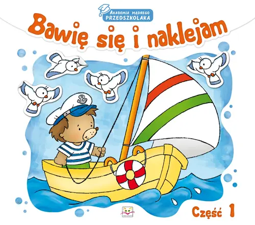 Okładka: Bawię się i naklejam cz. 1