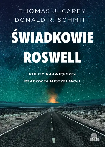 Okładka: Świadkowie Roswell